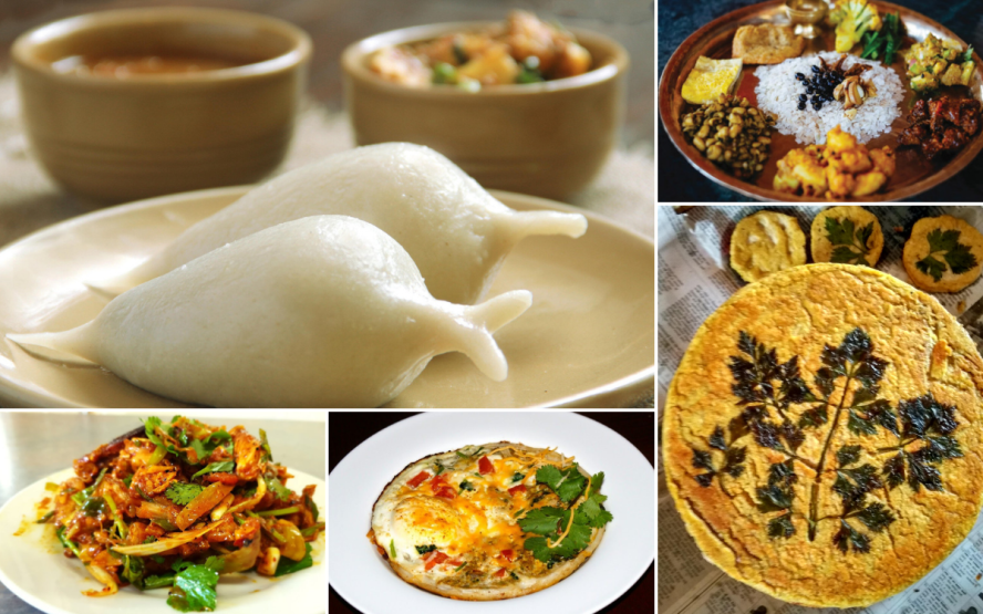 Varieties of Local Foods in Nepal.